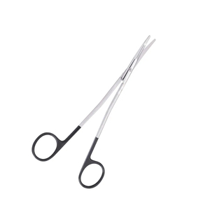 Mango de color negro Instrumentos quirúrgicos Forman Tijeras nasales Acero alemán Angular Forman Dorsal Tijeras de alta calidad - Product Image 4