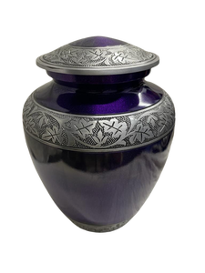 Urna de cremación de Metal con diseño de árbol gris para adultos, bebés, mascotas, almacenamiento de cenizas, accesorios de ataúd - Product Image 2