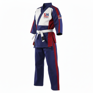 Uniforme de karaté unisexe au design unique et tendance, confortable, facile à porter, personnalisable, quantité en gros, 100% coton - Product Image 5