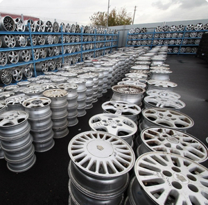 Ruedas de coche de aluminio usadas baratas chatarra a la venta - Product Image 2