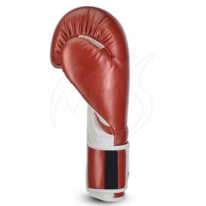 Pakistan Supplier Genuine Cowhide Leather Boxing <b>Gloves</b> with OEM Personalized Logo <b>PVC</b> Material Wholesale Price for Men - Product Image 3