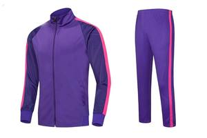 Combinaison d'entraînement costume à manches longues printemps et automne hommes adulte sport uniforme blanc étudiant Football uniforme veste - Product Image 6
