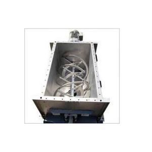 เครื่องผสมริบบิ้นมอเตอร์สแตนเลสอุตสาหกรรม พร้อมระบบหลายแรงดันไฟฟ้า สำหรับผสมผงแห้ง เครื่องเทศ อาหาร และสารเคมี - Product Image 2