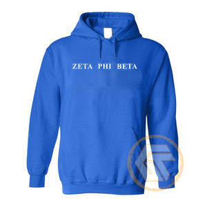 ออกแบบเสื้อฮู้ดดี้ของคุณเองสำหรับฤดูหนาว แบรนด์ Zeta Phi Beta สำหรับผู้หญิง ผลิตตามสั่ง ขายส่ง ระบายอากาศได้ดี ผลิตจากผ้าฝ้ายผสมโพลีเอสเตอร์ - Product Image 1