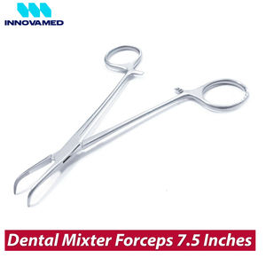 INNOVAMED pince chirurgicale manuelle en acier inoxydable entièrement incurvée 7.5 pointe Fine pince hémostatique électrique à angle de 90 degrés en plastique - Product Image 2