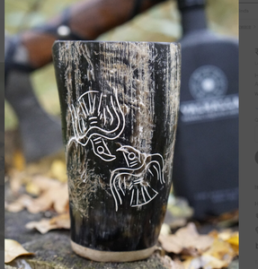 Middle Ages Mythology Gift Viking Drinking <b>Mugs</b>, Anniversary Gift, Husband Gifts, Couples Gift, Christmas Gifts - Product Image 2
