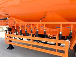 Semirremolque Cisterna para Harina, 4 Ejes, 60cbm, Transporte de Cemento a Granel con Tren de Aterrizaje Reforzado y Suspensión Tipo Americana - Product Image 2