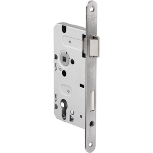 Cerradura de Embutir DIN Derecha de Acero Inoxidable 415 PZW 20/55/72/8mm para Puertas Interiores Clase 2, Fundición a Presión de Zinc BKS, Versión Redondeada Nueva - Product Image 1