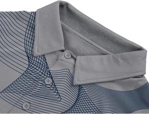 Polo de alta calidad, empresa de fabricación de camisetas, logotipo personalizado, ropa de manga corta, polos para hombres, camisetas de golf - Product Image 4