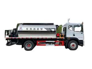 Camion distributeur d'asphalte de chantier haute performance Dongfeng D9 intelligent 10 m³ à transmission manuelle Diesel Euro 4 - Product Image 4