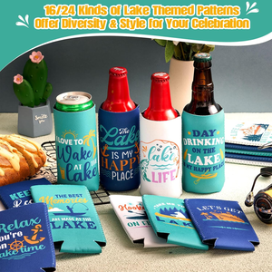 Wholesale Neoprene <b>Can</b> <b>Cooler</b> Sleeve Insulated Beer <b>Can</b> Holder Beverage Holder for Outdoor Camping Picnic Party Sports - Product Image 5