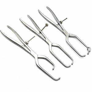 Fórceps de reducción puntiagudos ortopédicos con fórceps de reducción de hueso de bola para pelvis en acero inoxidable alemán de alta calidad - Product Image 1