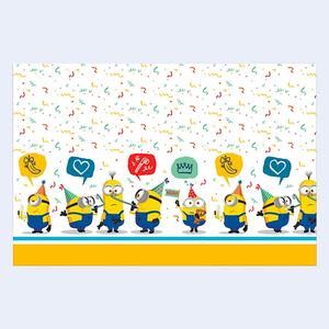 Mantel de Plástico para Fiesta de Minions, 1.2X1.8M, 2 Piezas, Decoraciones para Bolsas - Product Image 1