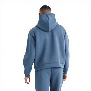 2026OEM Custom Logo Men's Heavyweight Embroidered Hoodie Jogger Tracksuit <b>Sets</b> Private Label Manufacturer - Product Image 4