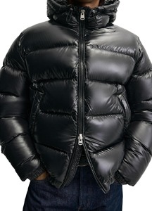 Chaqueta Cortavientos Técnica con Estampado Térmico de Tendencia 2025, Elástica, con Cuello en V, Forro Polar, Aislante, Impermeable, con Cierre de Cremallera - Product Image 3