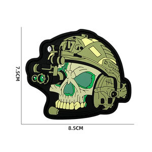 Parches de Goma de PVC con Relieve 3D Personalizados al por Mayor para Zapatos, Sombreros y Bolsos, Estilo de Combinación de Formas Personalizadas - Product Image 2