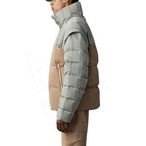 Chaqueta de Invierno Brillante de Moda Promocional de la Mejor Calidad, Chaqueta Acolchada para Hombre, Personalizada, Impermeable, con Capucha, Estilo Urbano - Product Image 4