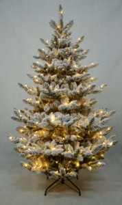 Artificial Standing Christmas Trees Wholesale Green Snowy White Pre-Lit LED & Luxury Xmas Trees 120360cm - Product Image 4