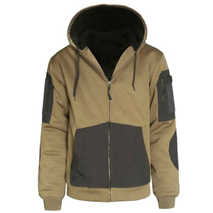 2025 vente en gros de haute qualité hommes 100% coton hiver Streetwear sweats à capuche conception personnalisée avec fermeture éclair complète service OEM à bas prix - Product Image 4