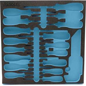 Hazet 2-Component Soft Foam Insert for 163-297/26 <b>Tool</b> <b>Storage</b> Solution - Product Image 1