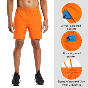 2025 cintura elástica personalizada de alta calidad Streetwear pantalones cortos Hombre Casual cordón ligero comodidad pantalones cortos de secado rápido para hombres - Product Image 2