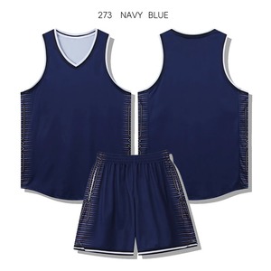 Conjunto de Uniforme de Baloncesto de Alta Calidad, Ajusta al Cuerpo en Todas las Direcciones, Traje de Entrenamiento de Baloncesto para Impresión por Transferencia de Calor - Product Image 1