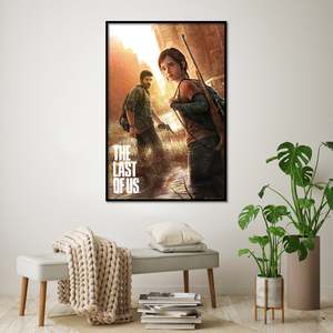 Modern Style '<b>The</b> <b>Last</b> <b>of</b> <b>Us</b>' <b>Poster</b> Paper Portrait Design - Product Image 1
