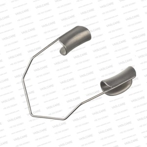 Chất lượng hàng đầu barraquer mắt speculums rắn lưỡi rút lại thép không gỉ Dụng cụ phẫu thuật dây mắt mỏ vịt bởi vaslcare - Product Image 3