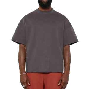 Hot Selling <b>Men</b> <b>Cropped</b> <b>T</b> <b>Shirt</b> Heavyweight Short Sleeve Custom Fit Oversize Lightweight New Arrival <b>Cropped</b> <b>T</b> <b>Shirt</b> For <b>Men</b> - Product Image 1