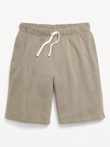 กางเกงขาสั้นตัวยาวแบบฮิปฮอปสำหรับผู้ชายกางเกงขนแกะสั้นสำหรับ400GSM ของผู้ชายพิมพ์ลายโลโก้มีกระเป๋าด้านข้าง - Product Image 3