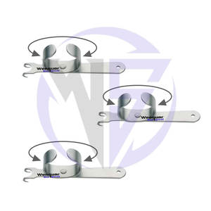 Los Más Vendidos: Gancho Doble Giratorio de 8 cm, Afilado de 10 mm, Base de Instrumentos Quirúrgicos Wenquar - Product Image 2