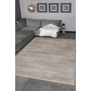 Elmina พรมปูพื้นกันเชื้อแบคทีเรียสีเบจพรมปูพื้นขนาดกลางแบบนุ่มสำหรับห้องนั่งเล่นห้องเด็กพรมปูพื้นและชุด QP047 - Product Image 6