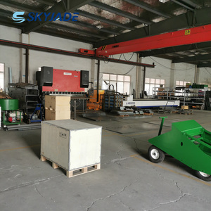 Máquina marcadora de líneas de acero para canchas de césped artificial, <span class=keywords><strong>campos</strong></span> deportivos de plástico de pista para césped artificial - Product Image 4