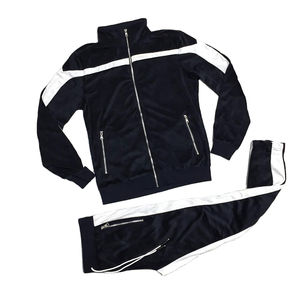 2025 nueva moda para hombre, conjunto de chándal cortavientos de nailon, Personalización completa, chándales cortavientos de poliéster sólidos al por mayor - Product Image 1