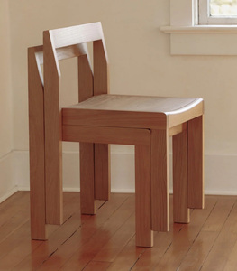 เก้าอี้ทานอาหารทันสมัย ขนาดกะทัดรัด ทำจากไม้เนื้อแข็ง ผิวธรรมชาติ เป็นมิตรกับสิ่งแวดล้อม ทนทาน ประหยัดพื้นที่ เหมาะสำหรับบ้าน บาร์ อพาร์ตเมนต์ และสตูดิโอ - Product Image 6