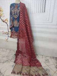 Ethnic Designer Pakistani Fancy <b>Suits</b> Georgette Embroidered Long Gown <b>Dress</b> Salwar Kameez Wedding Party <b>for</b> <b>Women</b> Fancy <b>Suits</b> - Product Image 5