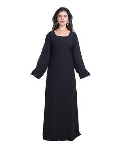 Moroccan Islamic <b>Kaftan</b> Beach Fancy Modern Floor Length Long Sleeve For <b>Women</b> Dress - Product Image 4