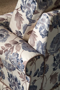 Sofá de Tela Floral de Lujo, Estilo Campestre Clásico, Sofá de 2 Plazas para Sala de Estar con Falda y Almohadas - Product Image 3
