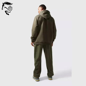 Pull à capuche personnalisé XXL pour hommes, survêtement en coton de haute qualité avec sérigraphie incroyable, grande taille pour l'hiver - Product Image 4