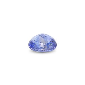 Zafiro Azul - Gema Natural Facetada de 3.8 Quilates, Calibrada, 10 mm, Azul Real, Piedra Suelta, Altura 8 mm, Tratada con Calor - Product Image 2