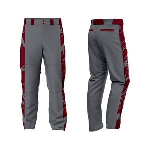 Ensemble uniforme de baseball unisexe personnalisé, maillot et pantalon d'équipe, 100% polyester, tissu respirant à séchage rapide, haute qualité, toutes saisons, personnalisable - Product Image 4