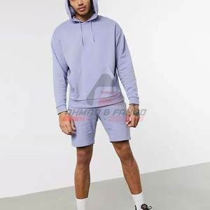 Trendy Plus Size Men Hoodies Short Set Último estilo Venta al por mayor Men Hoodies Short Set para la venta - Product Image 6