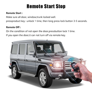 Sistema di Avviamento Remoto e Accesso Senza Chiave Plug & Play per Mercedes-Benz GLK X204 13-17, Sistema di Avviamento a Pulsante PKE - Product Image 4
