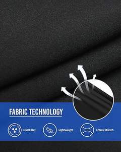 Wholesale Running Wear <b>Men</b> Polyester Custom <b>Compression</b> Sweat Training Workout Fitness Athletic Sports Running Gym <b>Shorts</b> - Product Image 3