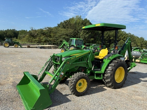 Tracteur agricole d'occasion JOHN DEAR 4044M avec chargeur frontal et arrière, 4x4, en stock, prêt à être expédié - Product Image 3
