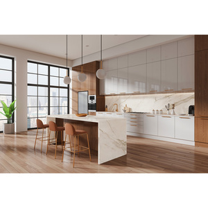 Albinus Custom Kitchen <b>Bathroom</b> <b>Vanity</b> Tops Natural Stone Quartz Countertops Carrara Calacata Hotel Project Prefab Cut Sizes for - Product Image 1