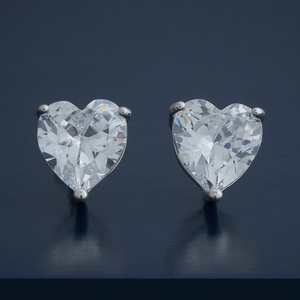 92.5 Silver <b>Crystal</b> <b>Earrings</b> 153069 Collection - Product Image 1