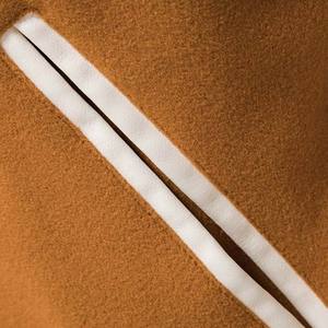 Nouvelle arrivée Veste universitaire d'hiver pour homme Style streetwear Col montant Personnalisable Mélange de laine Séchage rapide Coupe-vent - Product Image 4