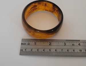 กำไลข้อมือเรซินทำมือรูปนางฟ้าแฟชั่นคลาสสิกคุณภาพดีที่สุดสำหรับผู้หญิงสวยสาวสวยเฉดสีที่ไม่ซ้ำกัน - Product Image 4