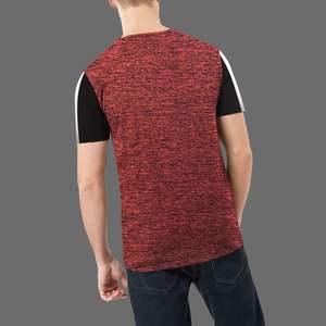 Camisa de algodón con cuello redondo para hombre y mujer, camisa de alta calidad bordada en blanco, poliéster, OEM, personalizada, estampado Vintage, 100% - Product Image 2